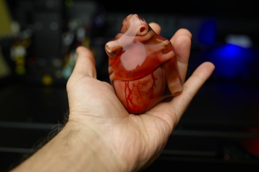 有史以来印刷的最好的全彩色3D心脏缩略图